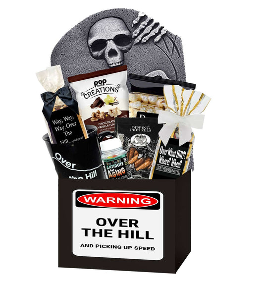 Gift Basket | Over the Hill Birthday Gift Basket - BagNook