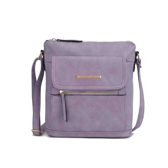 (lilac)Triss Women's Crossbody Bag by Mia K - BagNook