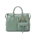 Load image into Gallery viewer, (sage)Yareli Tote w/Mini Crossbody Bag Set by Mia K - BagNook
