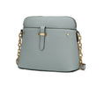 Load image into Gallery viewer, (lt blue)Kelisse Solid Crossbody Vegan Leather by Mia K - BagNook
