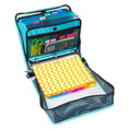 Load image into Gallery viewer, The Go Tab - 2" Zipper Binder w/Removeable File Folder- Iridescent - BagNook
