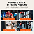 Load image into Gallery viewer, VEVOR Punching Bag for Adults - 4ft PVC Heavy Boxing Bag Set w/chains and gloves, UNFILLED - BagNook

