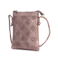 Load image into Gallery viewer, (rose)Leysha Vegan Leather Crossbody Handbag by Mia K - BagNook
