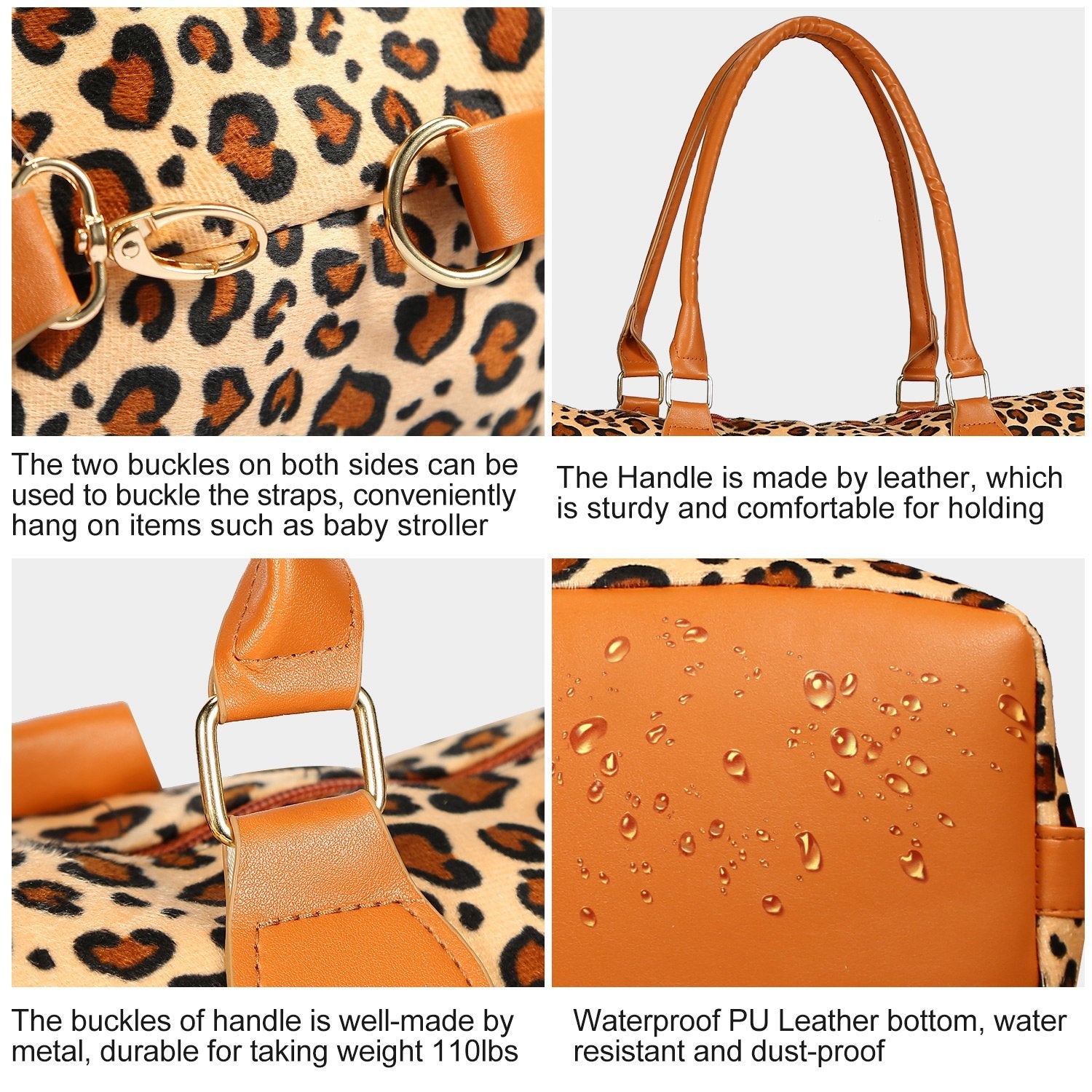 (leo)Weekender / Duffel Bag - 3 Styles - BagNook