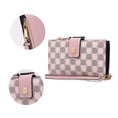 Load image into Gallery viewer, (pink)Solene Circular Print Wristlet Wallet by Mia K - BagNook
