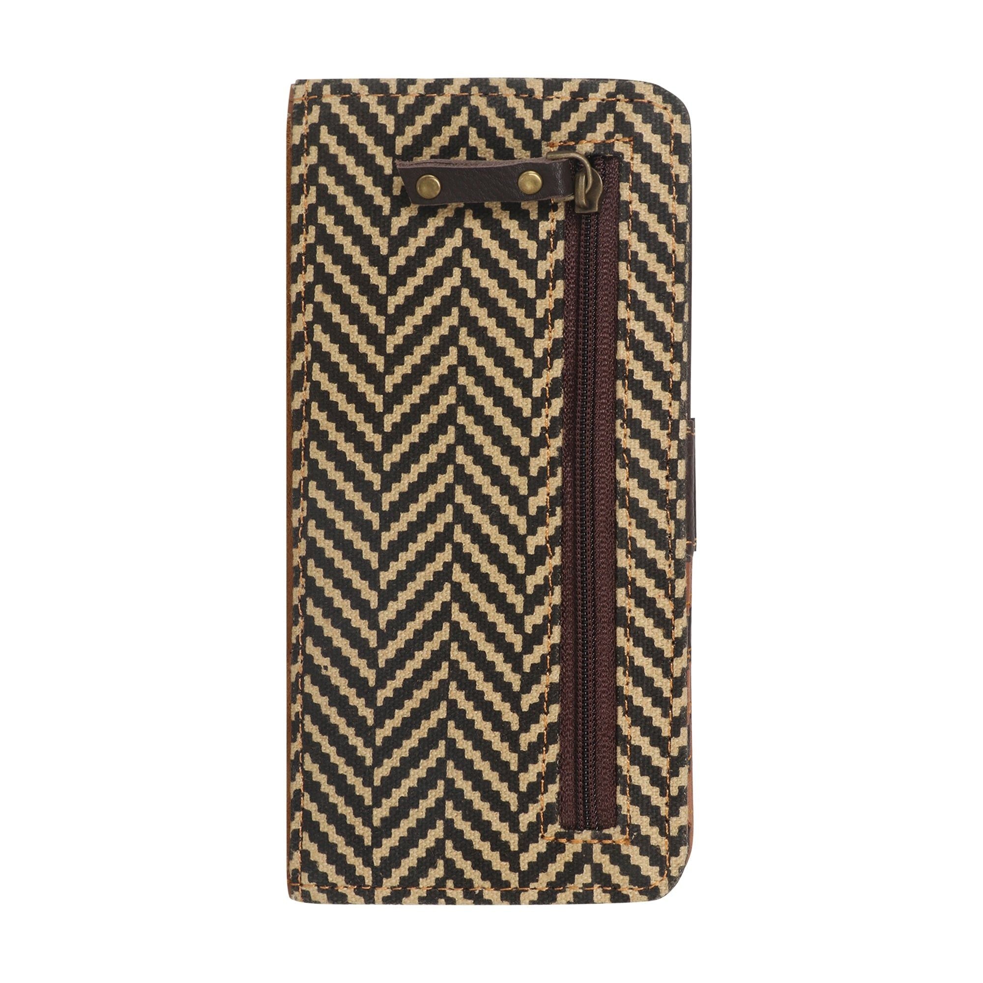 Spencer Herringbone Bifold - BagNook