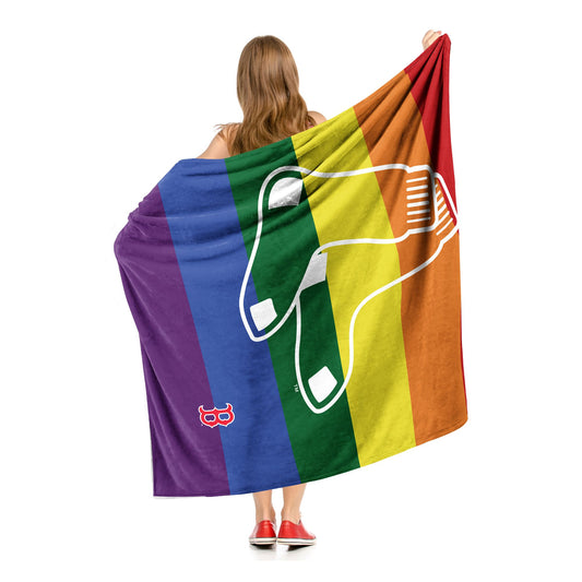 PRIDE SERIES - RED SOX - Silk Touch Throw - BagNook