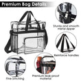 Load image into Gallery viewer, Clear Stadium Approved Shoulder Bag - BagNook
