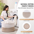 Load image into Gallery viewer, VEVOR Cotton Rope Storage Basket (22 x 22 x 14 in) 23gal Capacity - BagNook
