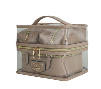 (taupe)Emma Cosmetic 4pc Set by MiaK - BagNook