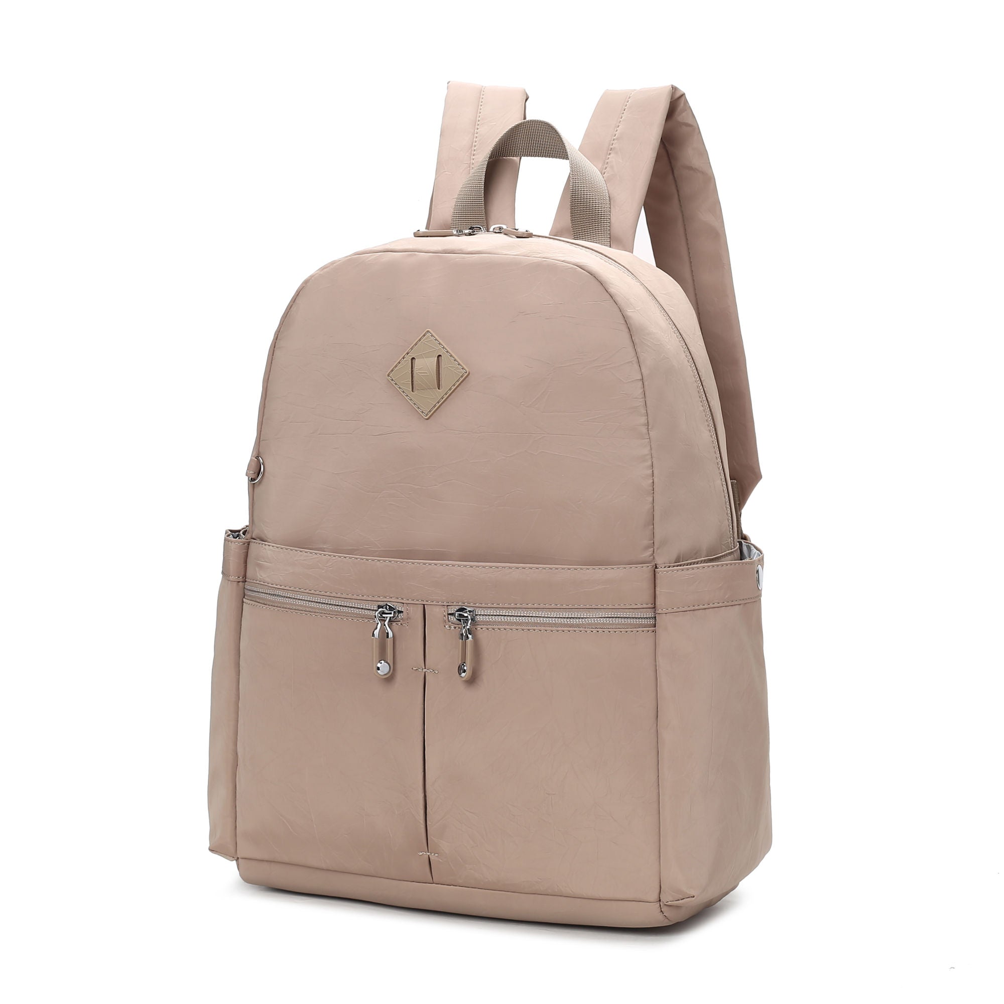 (khaki)Tatum Travel & School Daypack by Mia K - BagNook