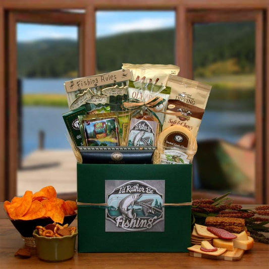 Gift Basket | I'd rather Be Fishing Gift Box - BagNook