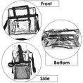 Load image into Gallery viewer, Clear Stadium Approved Shoulder Bag - BagNook
