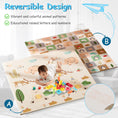 Load image into Gallery viewer, Foldable Baby Playmat - 5.9x6.5ft - Reversible - BagNook
