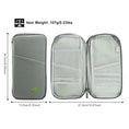 Load image into Gallery viewer, (silver)Travel Passport Wallet 12Cells - BagNook
