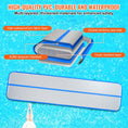 Load image into Gallery viewer, VEVOR Gymnastics Inflatable Air Mat, 4" Thick, 13ft Blue - BagNook
