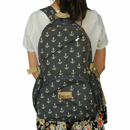 Vivid Space Fabric Art School Daypack - BagNook