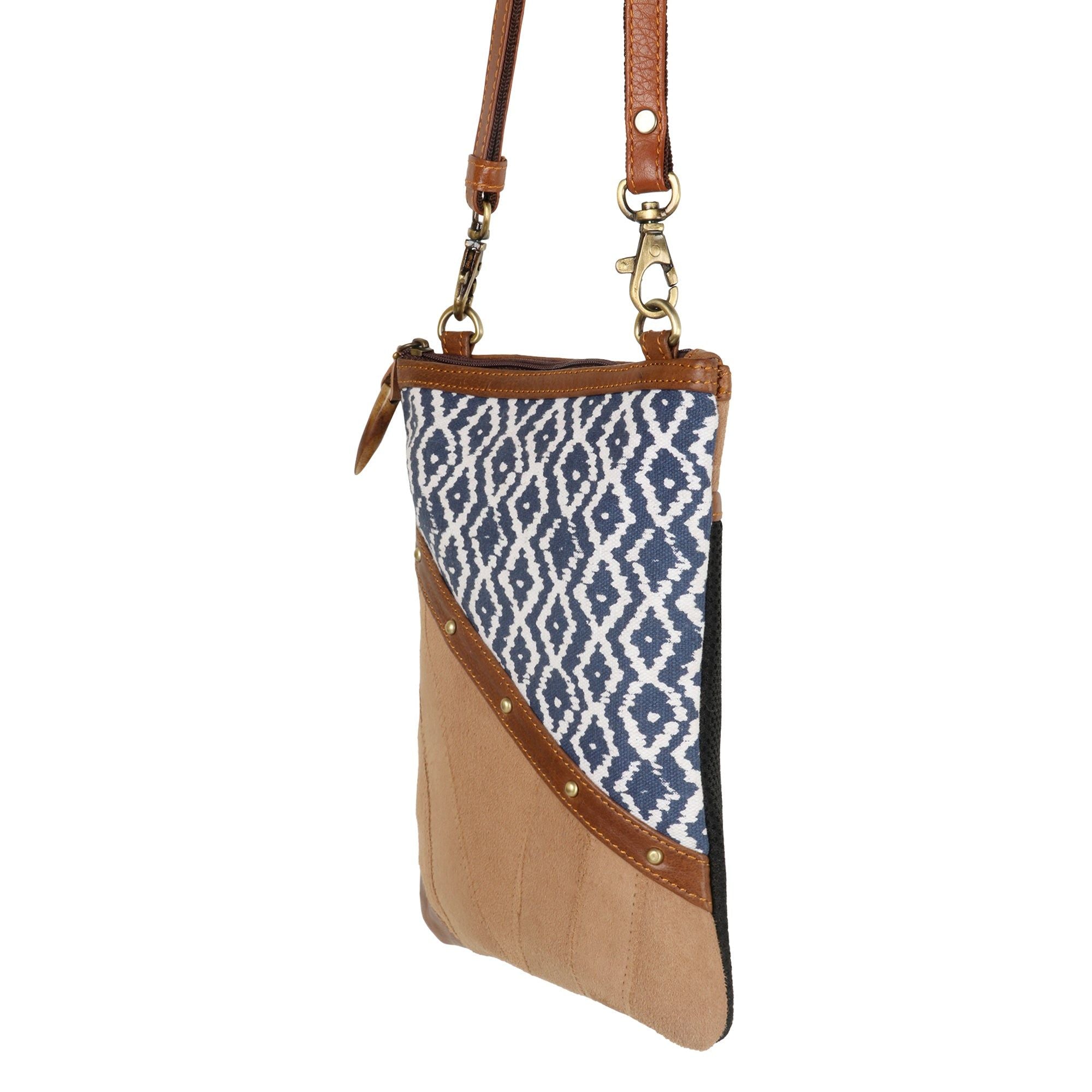 Nomad Brisk Crossbody - Upcycled Leather - BagNook