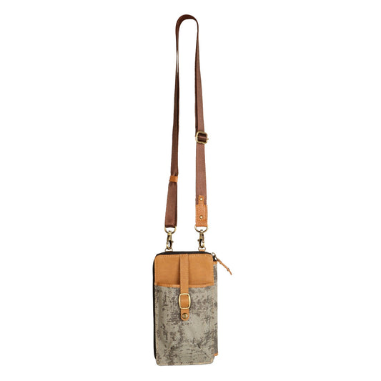 Vaan & Co. | Prism Cellphone Crossbody - Carbon Grey - BagNook