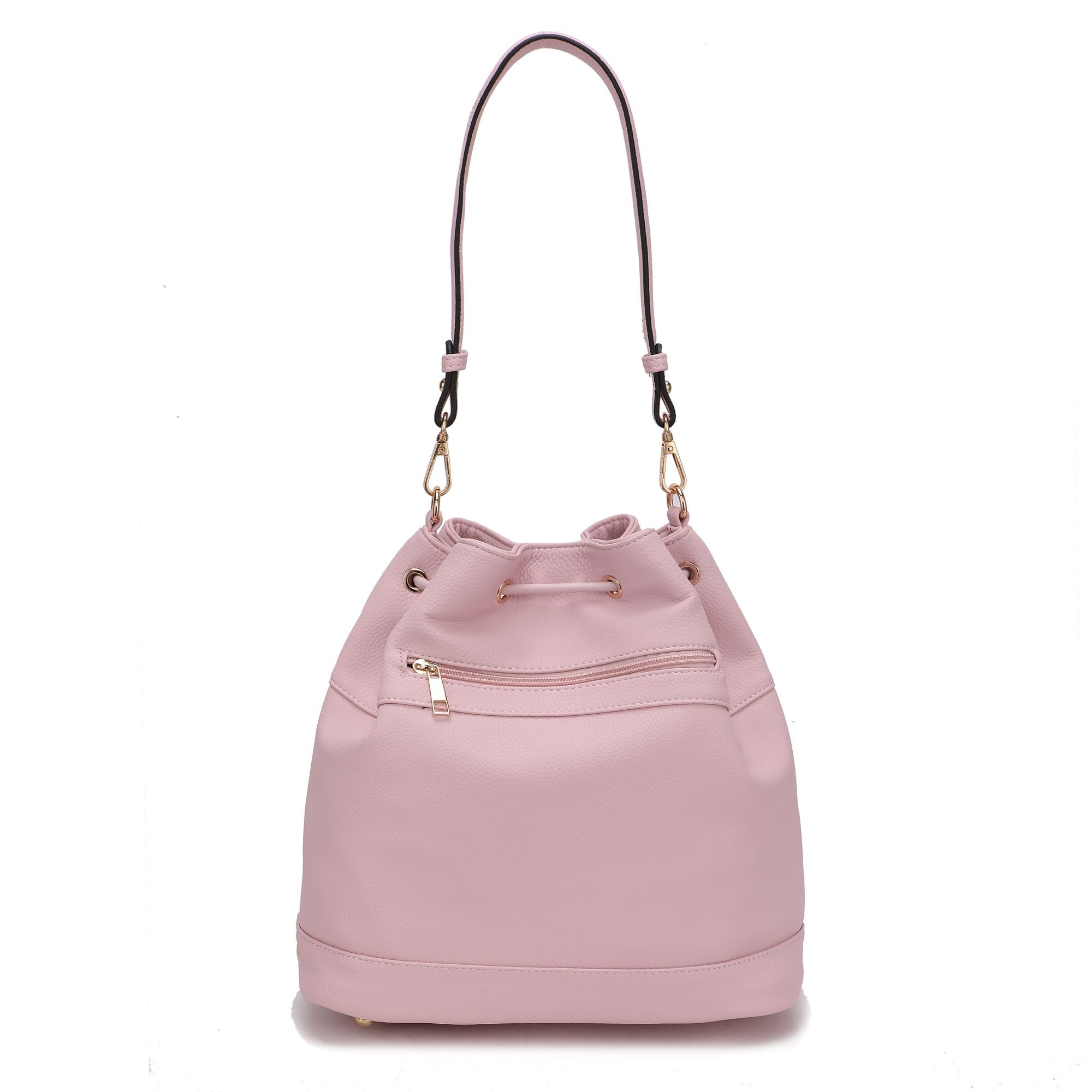 (pink)Ryder Shoulder Bag with Wallet by Mia k - BagNook
