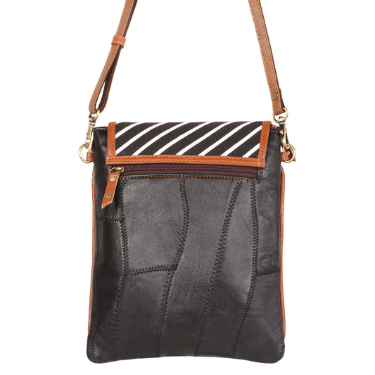 Express Noho Crossbody - Upcycled Genuine Leather - BagNook