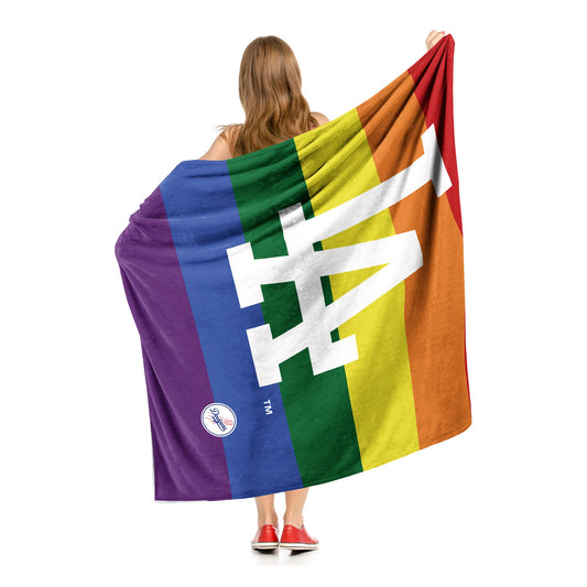 PRIDE SERIES - DODGERS - Silk Touch Throw - BagNook
