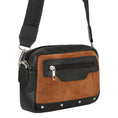 Load image into Gallery viewer, Melanie Brown Leather Camera Bag - Upcycled - BagNook
