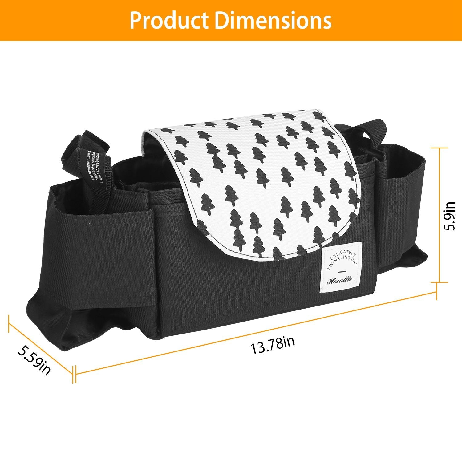 Stroller Organizer with Cup Holders - BagNook