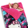 Load image into Gallery viewer, Hello Kitty Slumber Kitty - Slumber Bag with Sherpa Lining - BagNook
