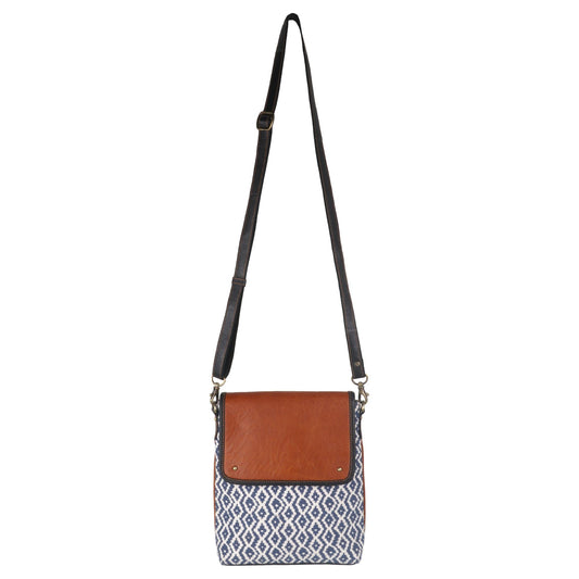 Nomad Athens Flap Crossbody - Upcycled Genuine Leather - BagNook
