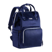 (blue)Tweed Corduroy Backpack - BagNook