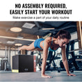Load image into Gallery viewer, VEVOR 3 in 1 Plyometric Strength Training Jump Box - Recycled Cotton, 16/14/12", Black - BagNook
