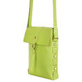 Load image into Gallery viewer, Jane Long Crossbody w/Top Flap & Tassel - Lime Green - BagNook
