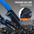Load image into Gallery viewer, VEVOR Ethernet Crimping Tool Kit, 8-Position Cat5e / Cat6 / Cat6a - BagNook
