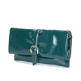 Load image into Gallery viewer, (teal)Koumei Wristlet Purse Envelope Snap by Mia K - BagNook
