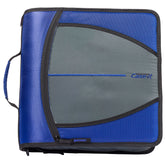 (midnight blue)The Mighty Zip Tab-3 Inch Zipper Binder w/Removeable Folder - BagNook