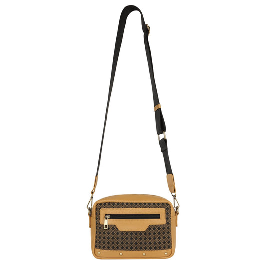 Tayla Diamond Print Camera Bag - BagNook