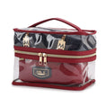 Load image into Gallery viewer, (navy-red)Emma Cosmetic 4pc Set by MiaK - BagNook
