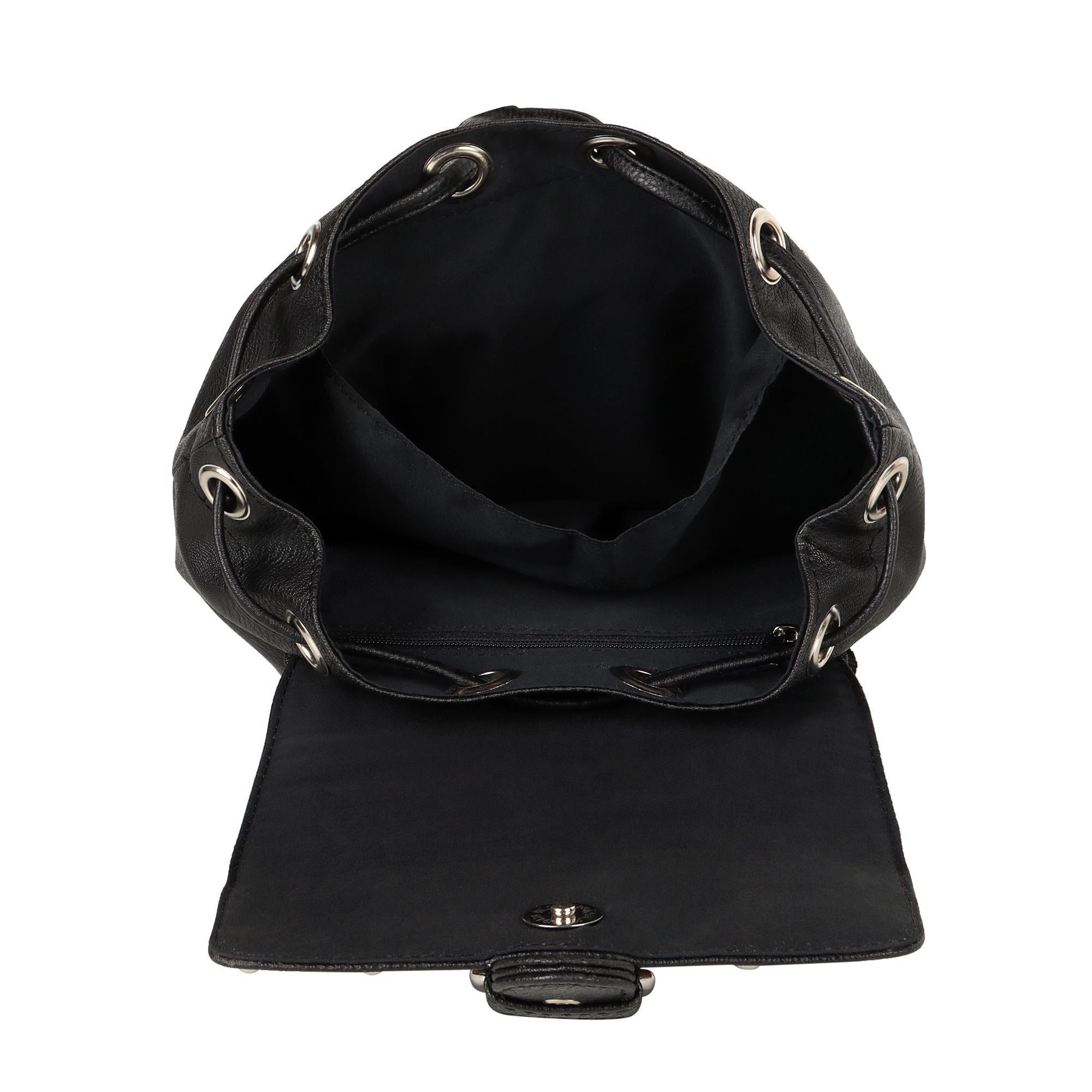 Melanie Brown Leather Mini Backpack - Upcycled Leather - BagNook