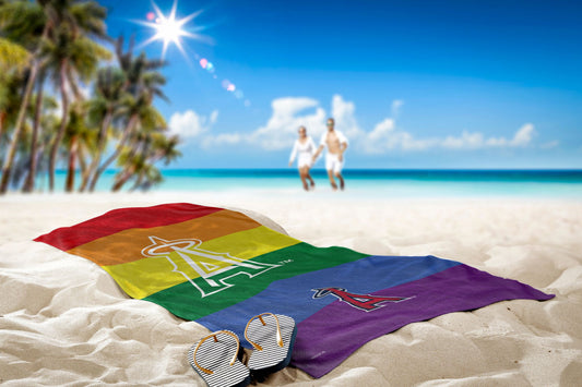 PRIDE SERIES - ANGELS - Beach Towel - BagNook