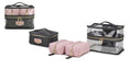 Load image into Gallery viewer, (pink charcoal)Emma Cosmetic 4pc Set by MiaK - BagNook
