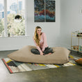 Load image into Gallery viewer, Jaxx 5.5 ft Pillow Saxx Bean Bag Pillow, Camel - BagNook
