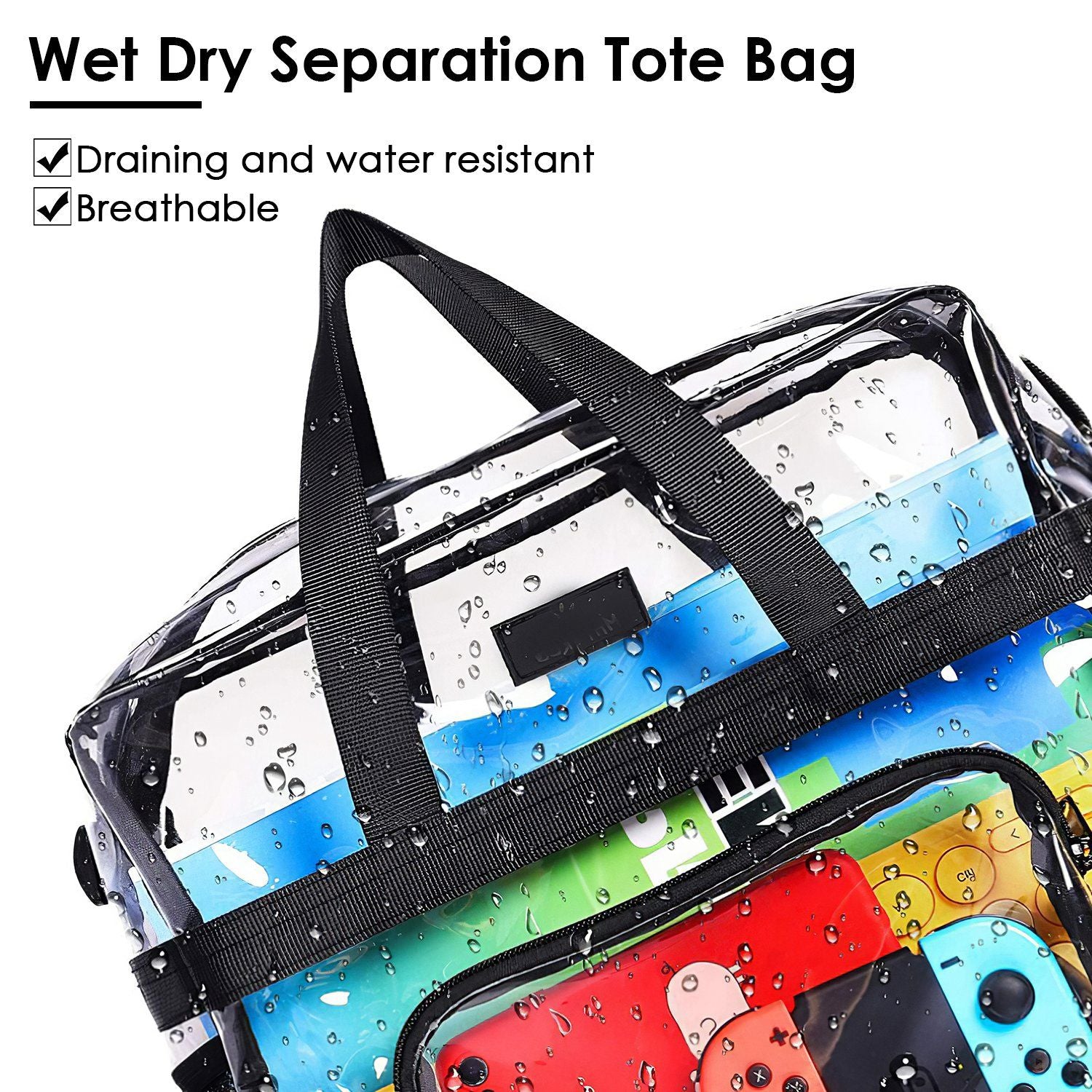 Clear Stadium Approved Shoulder Bag - BagNook