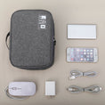 Load image into Gallery viewer, (gray)Waterproof Multi-Functional Digital Cable Storage Case - BagNook
