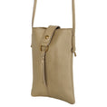 Load image into Gallery viewer, Jennie Small Crossbody bag w/ slim strap - Light Brown - BagNook

