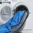 Load image into Gallery viewer, Kamperbox 3 Season Camping Sleeping Bag - Blue - BagNook
