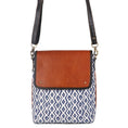 Load image into Gallery viewer, Nomad Athens Flap Crossbody - Upcycled Genuine Leather - BagNook
