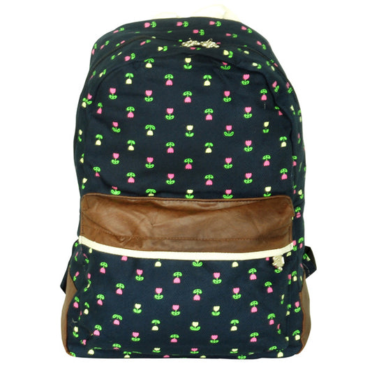 Pure Love Fabric Art School Daypack - BagNook