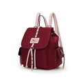 Load image into Gallery viewer, (wine blush)Paula Women Backpack by Mia K - BagNook
