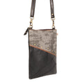 Load image into Gallery viewer, Madison Black Brisk Crossbody - Upcycled - BagNook
